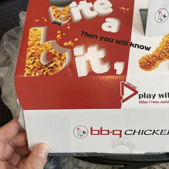 bb.q Chicken LA K-Town - A medium 16pcs soy garlic wings instead of the large 24pcs wings we paid for. - Korean Near Me - Los Angeles, California