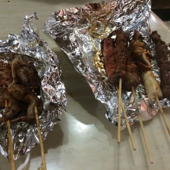 Xinjiang BBQ Cart - Quail, beef, lamb, chicken, squid, sausage - Barbeque Near Me - Flushing, New York