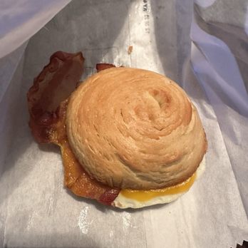 Starbucks - Bacon egg sandwich on fluffy bread. - Coffee & Tea Near Me - Missouri City, Texas Starbucks - Bacon egg sandwich on fluffy bread. - Coffee & Tea Near Me - Missouri City, Texas