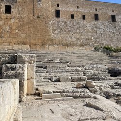 Pilgrim Tours - Steps Jesus walked up to enter temple.