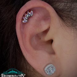 Diamond City Tattoo & Piercing - Helix done by Taya