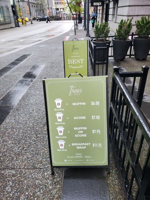 Menu photo 1 Trees Organic Coffee Vancouver, BC