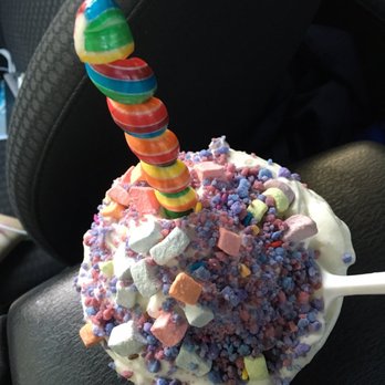 Charlee's Ice Cream - Unicorn sundae - Ice Cream & Frozen Yogurt Near Me - Camillus, New York