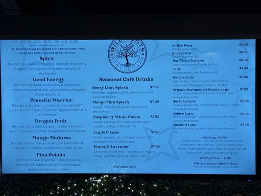 Menu photo 2 Wild Roots Apothecary Schofield, WI