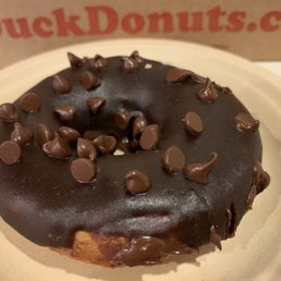 Double chocolate chip donut