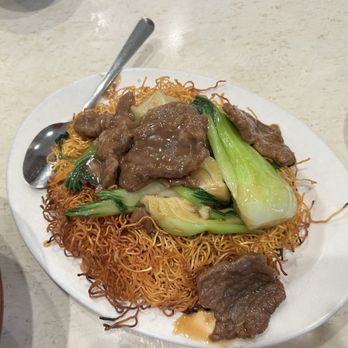 Sam Woo BBQ - Crispy noodle with beef - Barbeque Near Me - Alhambra, California Sam Woo BBQ - Crispy noodle with beef - Barbeque Near Me - Alhambra, California
