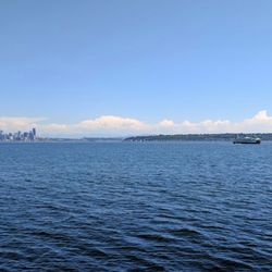 Views of the city on a Bainbridge Island Wine and History Tour from Seattle