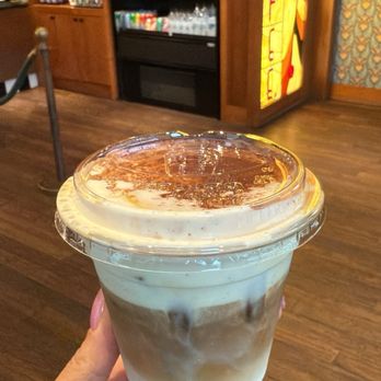 Alfred Coffee - Iced Cloud cream espresso latte - Coffee & Tea Near Me - Pasadena, California