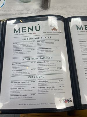 Menu photo 7 Los 3 Regios Mexican Restaurant Richmond, TX