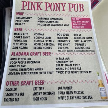 Pink Pony Pub - Dranks - Seafood Near Me - Gulf Shores, Alabama Pink Pony Pub - Dranks - Seafood Near Me - Gulf Shores, Alabama