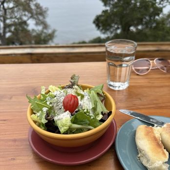 Nepenthe - Salad with ranch dressing - New American Near Me - Big Sur, California