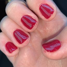 So disappointed that I paid $40 for this dip manicure and a sub par pedicure that is just as messy. So disappointed that I paid $40 for this dip manicure and a sub par pedicure that is just as messy.