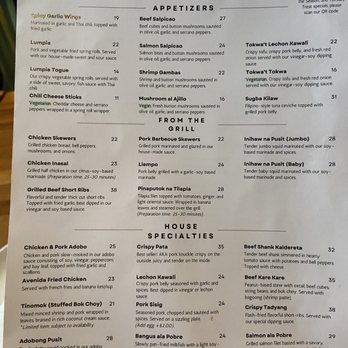 Avenida Restaurant - Filipino Near Me - San Mateo, California
