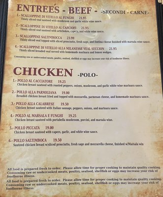 Menu photo 3 Trattoria Di Sofia Montrose, CO