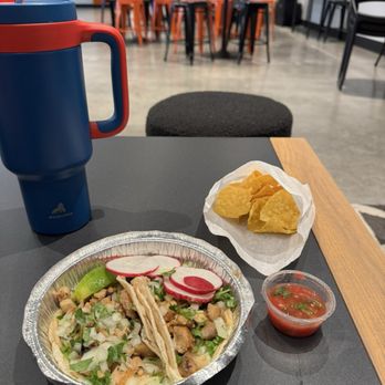 Chelas Mexican Kitchen - La Calle Tacos, Chips and La Famosa salsa. - New Mexican Cuisine Near Me - San Clemente, California