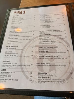 Menu photo 2 Marcus Bar & Grille Atlanta, GA Menu photo 2 Marcus Bar & Grille Atlanta, GA