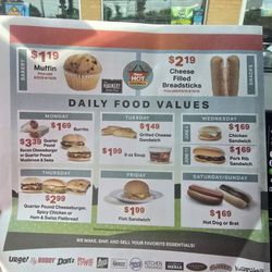 Kwik Trip - Grocery ad for gas station