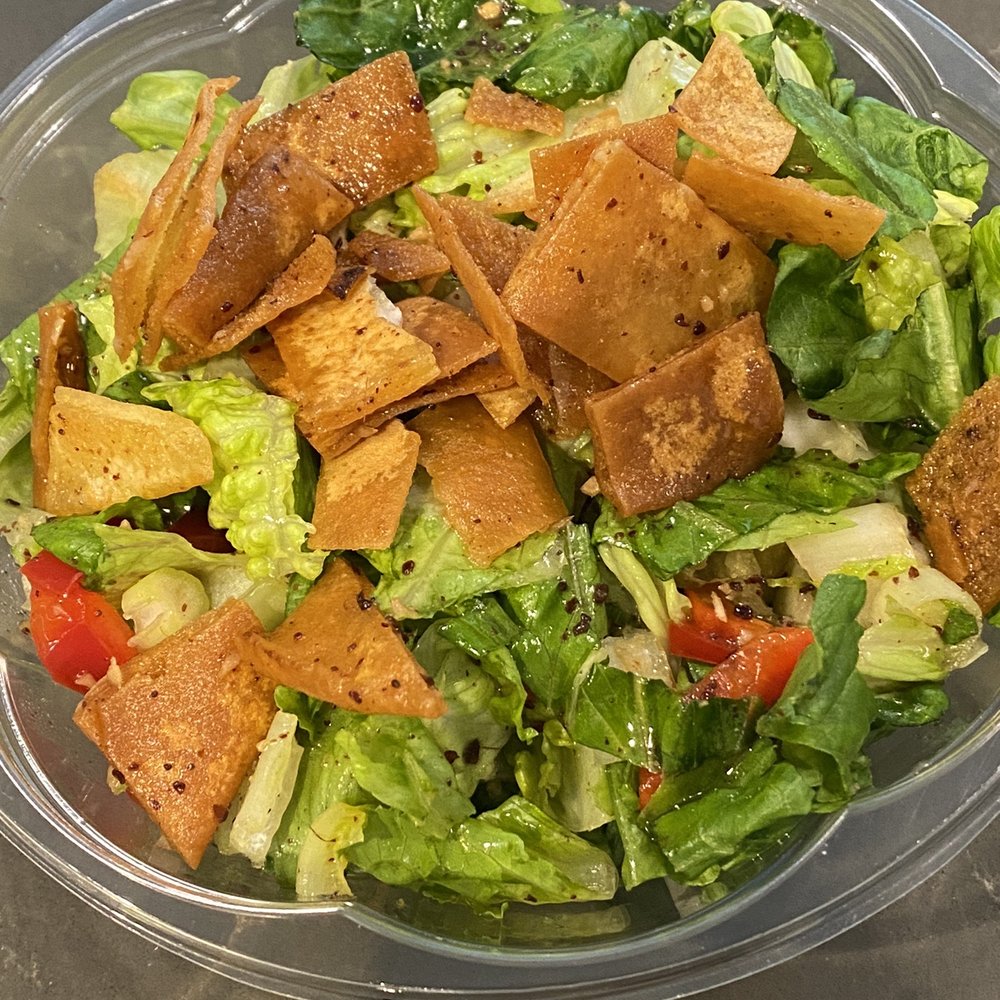 Fattoush Salad. The mint in this + the dressing is amazing!!! Fattoush Salad. The mint in this + the dressing is amazing!!!