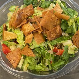 Fattoush Salad. The mint in this + the dressing is amazing!!!