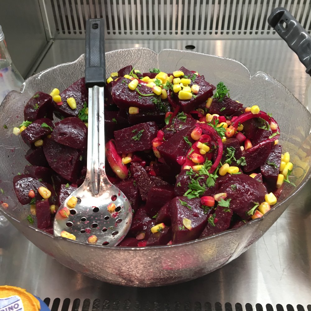 Halles de La Gare - Beet Salad at Saint Cinnamon Cafe and Bakery - Shopping Centers Near Me - Montreal, Quebec Halles de La Gare - Beet Salad at Saint Cinnamon Cafe and Bakery - Shopping Centers Near Me - Montreal, Quebec