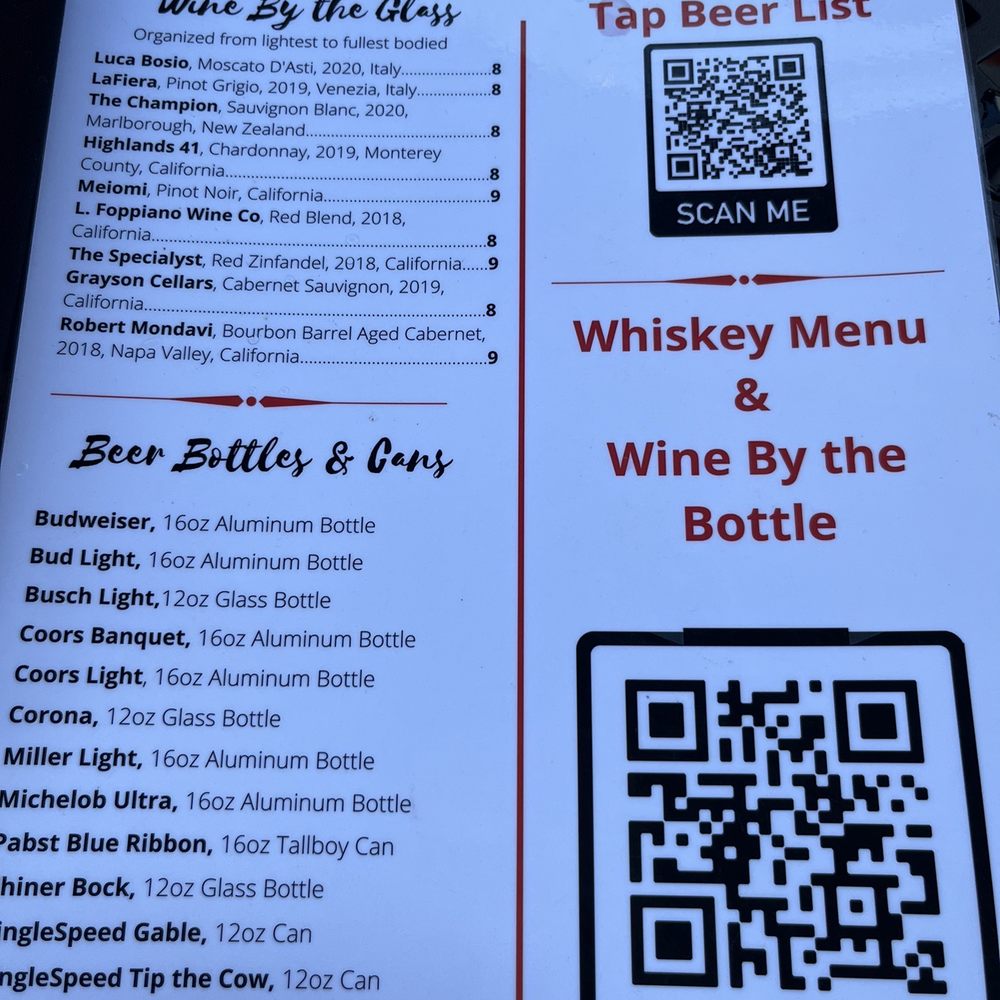 Whiskey Road Tavern & Grill - Menu - Bars Near Me - Cedar Falls, Iowa Whiskey Road Tavern & Grill - Menu - Bars Near Me - Cedar Falls, Iowa