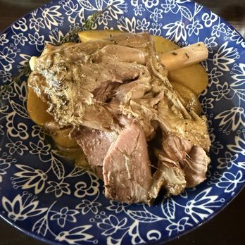 Raki Restaurant - Roasted Lamb Thymarisio...the potatoes are underneath the meat - Venues & Event Spaces Near Me - Hanover Park, Illinois
