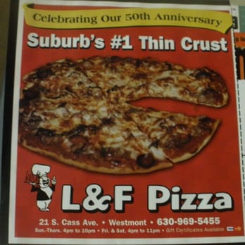 L & F Pizza - Woot coupons in the clipper magazine - Pizza Near Me - Westmont, Illinois
