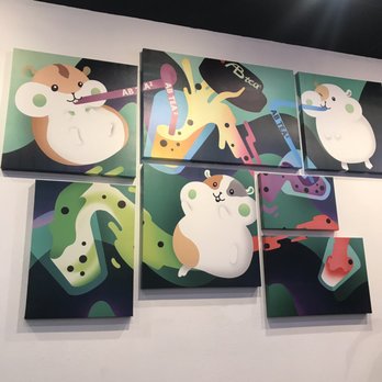 AB Teahouse - Cute art - Bubble Tea Near Me - Cypress, California AB Teahouse - Cute art - Bubble Tea Near Me - Cypress, California