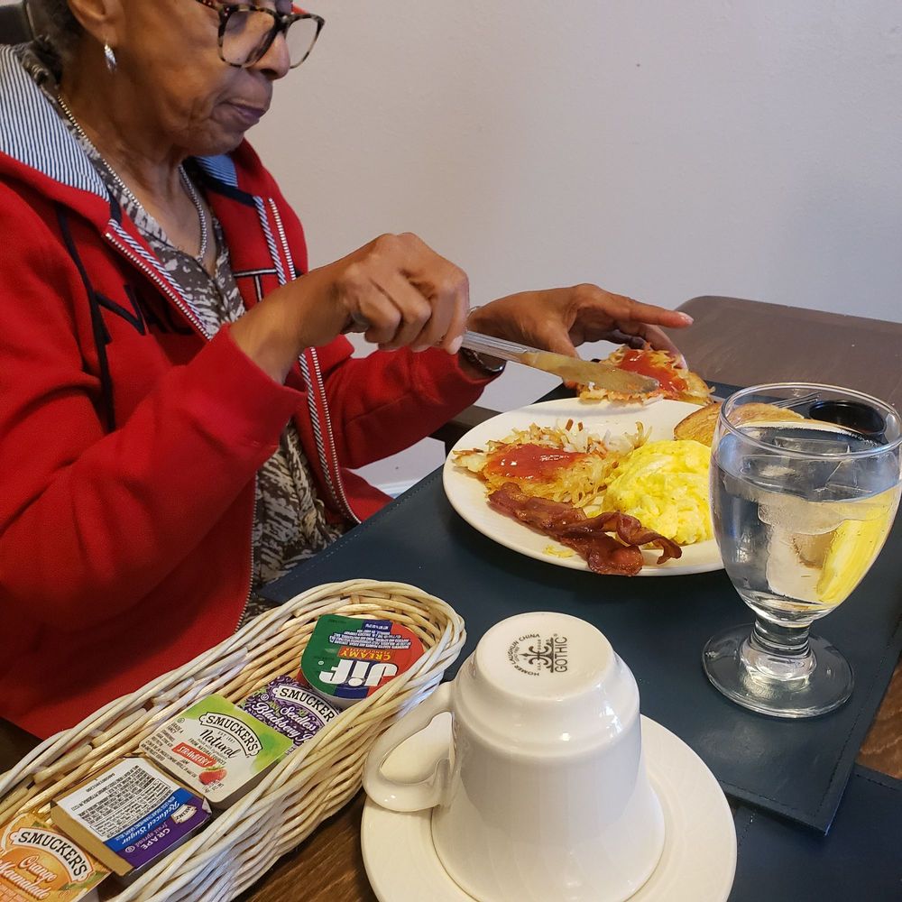 Senior Solutions - Testing out the food - LOVED it! - Assisted Living Facilities Near Me Senior Solutions - Testing out the food - LOVED it! - Assisted Living Facilities Near Me