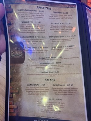 Menu photo 2 Shindigs Country Kitchen Bar & Stage Riverside, CA Menu photo 2 Shindigs Country Kitchen Bar & Stage Riverside, CA