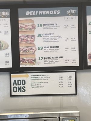 Menu photo 1 Subway Norton, MA Menu photo 1 Subway Norton, MA