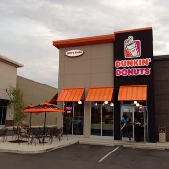 Dunkin' - Front. Note the outside tables. - Coffee & Tea Near Me - Madison, Alabama Dunkin' - Front. Note the outside tables. - Coffee & Tea Near Me - Madison, Alabama