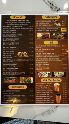 Menu photo 2 Banh Mi Factory & Pho Sewell, NJ