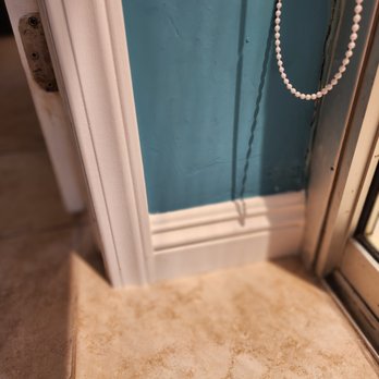 Home Remodel And Design - Door frame and Baseboard repair - Handyman Near Me