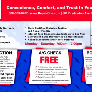 Repair One - Auto Repair Near Me - Port Orange, Florida Repair One - Auto Repair Near Me - Port Orange, Florida