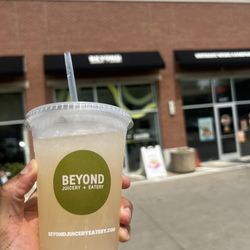 Ginger Infused Lemonade.