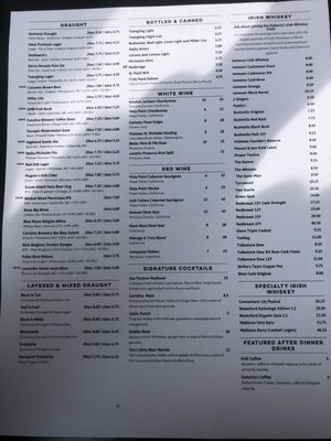 Menu photo 4 Doherty's Irish Pub & Restaurant Apex, NC Menu photo 4 Doherty's Irish Pub & Restaurant Apex, NC