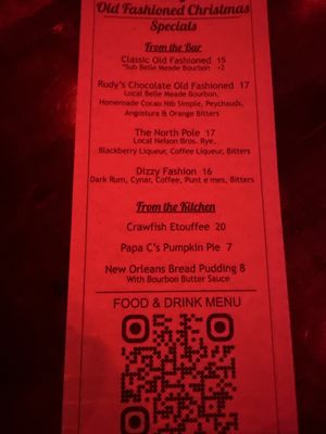 Menu photo 3 Rudy's Jazz Room Nashville, TN