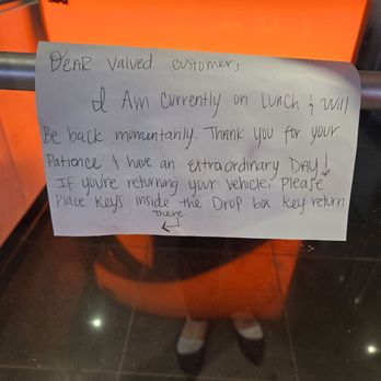 Sixt Rent A Car - Lunch note (over an hour and no timeframe given) - Car Rental Near Me - Honolulu, Hawaii Sixt Rent A Car - Lunch note (over an hour and no timeframe given) - Car Rental Near Me - Honolulu, Hawaii