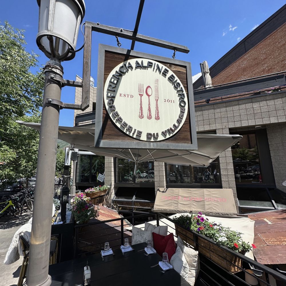 French Alpine Bistro - Front sign - French Near Me - Aspen, Colorado French Alpine Bistro - Front sign - French Near Me - Aspen, Colorado