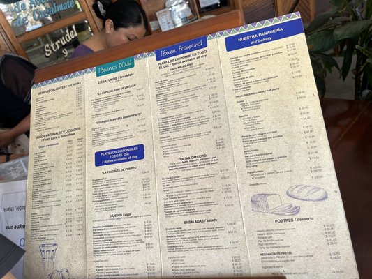 Menu photo 1 El Cafecito Puerto Escondido, OAX Menu photo 1 El Cafecito Puerto Escondido, OAX