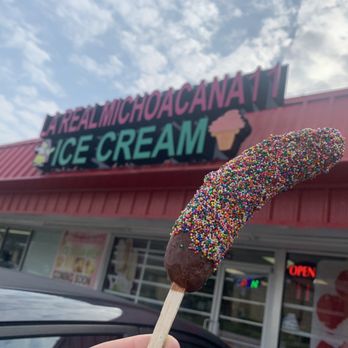 La real michoacana 11 - Choco Banana - Desserts Near Me - Hurst, Texas La real michoacana 11 - Choco Banana - Desserts Near Me - Hurst, Texas