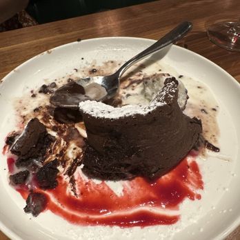 Centrale Italia - Chocolate Molten Lava Cake - Italian Near Me - Dallas, Texas Centrale Italia - Chocolate Molten Lava Cake - Italian Near Me - Dallas, Texas