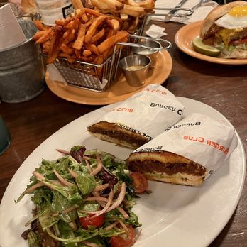 Burger Club - Pulled Pork Panini - Burgers Near Me - Astoria, New York Burger Club - Pulled Pork Panini - Burgers Near Me - Astoria, New York