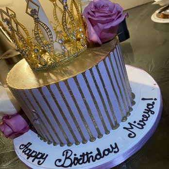 Lavender Bakery & Cafe' - Crown Cake with dark chocolate ganache filling - Cafes Near Me - Berkeley, California Lavender Bakery & Cafe' - Crown Cake with dark chocolate ganache filling - Cafes Near Me - Berkeley, California