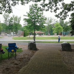 Levitz Memorial Park H M - Fenced in tennis court and playground