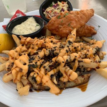 Umalu - Fish And Chips with hurricane fries - Hawaiian Near Me - Lahaina, Hawaii Umalu - Fish And Chips with hurricane fries - Hawaiian Near Me - Lahaina, Hawaii