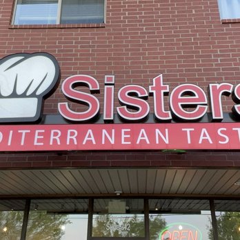 Sisters Mediterranean Taste - the front of the restaurant - Mediterranean Near Me - Norman, Oklahoma Sisters Mediterranean Taste - the front of the restaurant - Mediterranean Near Me - Norman, Oklahoma