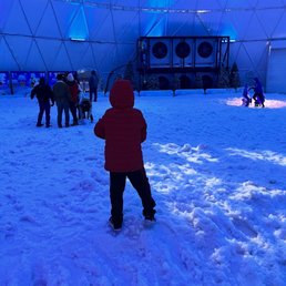 Snow igloo