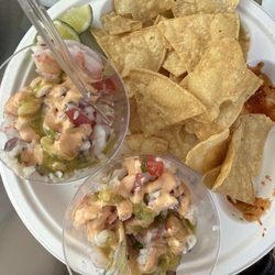 Ceviche and fish tacos so fresh and flavorful. 10/10 recommend!